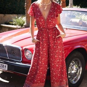Arnhem Amelie Jumpsuit in Cassis